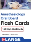 Anesthesiology Oral Board Flash Cards - eBook