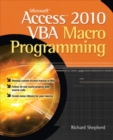 Microsoft Access 2010 VBA Macro Programming - Book