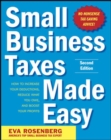 Small Business Taxes Made Easy - Book