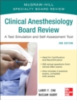 McGraw-Hill Specialty Board Review Clinical Anesthesiology, Second Edition - Book