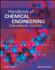 Handbook of Chemical Engineering Calculations, Fourth Edition - eBook