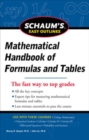 Schaum's Easy Outline of Mathematical Handbook of Formulas and Tables, Revised Edition - Book