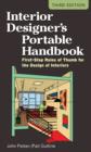 Interior Designer's Portable Handbook: First-Step Rules of Thumb for the Design of Interiors - eBook