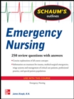 Schaum's Outline of Emergency Nursing - Book