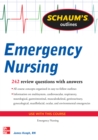 Schaum's Outline of Emergency Nursing : 242 Review Questions - eBook