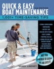 Quick and Easy Boat Maintenance, 2nd Edition : 1,001 Time-Saving Tips - eBook