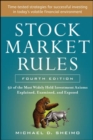 Stock Market Rules: The 50 Most Widely Held Investment Axioms Explained, Examined, and Exposed, Fourth Edition - Book