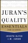 Juran's Quality Essentials - Book