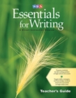 SRA Essentials for Writing Teacher's Guide - Book