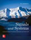 Signals and Systems: Analysis Using Transform Methods & MATLAB - Book