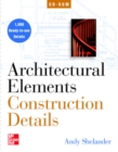 Architectural Elements: Construction Details on CD-ROM (single-user) - Book