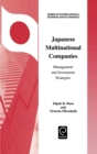 Japanese Multinational Companies : Management and Investment Strategies - Book