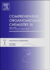 Comprehensive Organometallic Chemistry III : From Fundamentals to Applications - Book