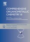 Comprehensive Organometallic Chemistry III : Volume 12: Applications III Materials, industrial and biological - Book