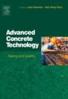 Advanced Concrete Technology 4 : Testing and Quality - eBook