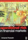 Managing Operational Risk in Financial Markets - eBook