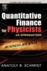 Quantitative Finance for Physicists : An Introduction - eBook