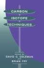 Carbon Isotope Techniques - eBook