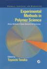 Experimental Methods in Polymer Science : Modern Methods in Polymer Research and Technology - eBook
