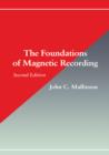 The Foundations of Magnetic Recording - eBook