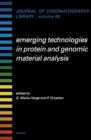 Emerging Technologies in Protein and Genomic Material Analysis - eBook
