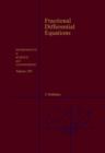 Fractional Differential Equations : An Introduction to Fractional Derivatives, Fractional Differential Equations, to Methods of Their Solution and Some of Their Applications - eBook
