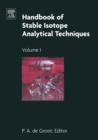 Handbook of Stable Isotope Analytical Techniques - eBook