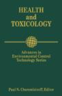 Advances in Environmental Control Technology: Health and Toxicology - eBook