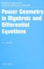 Power Geometry in Algebraic and Differential Equations - eBook