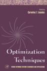 Optimization Techniques - eBook