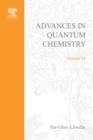 Advances in Quantum Chemistry - eBook