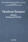Membrane transport - eBook