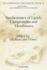 Biochemistry of Lipids, Lipoproteins and Membranes - eBook