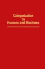 Categorization by Humans and Machines : Advances in Research and Theory - eBook