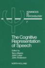 The Cognitive Representation of Speech - eBook