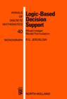 Logic-Based Decision Support : Mixed Integer Model Formulation - eBook