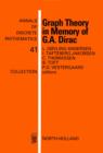 Graph Theory in Memory of G.A. Dirac - eBook