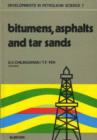 Bitumens, asphalts, and tar sands - eBook