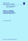 Volterra Stieltjes-Integral Equations : Functional analytic methods, linear constraints - eBook