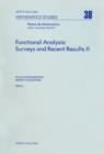 Functional Analysis: Surveys and Recent Results II - eBook