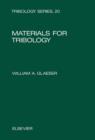 Materials for Tribology - eBook
