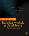 Handbook of Statistical Analysis and Data Mining Applications - eBook