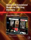 Animal and Translational Models for CNS Drug Discovery: Reward Deficit Disorders - eBook