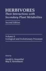 Herbivores: Their Interactions with Secondary Plant Metabolites : Ecological and Evolutionary Processes - eBook