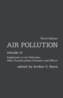 Air Pollution : Supplement to Air Pollutants, Their Transformations, Transport, and Effects - eBook