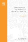 Differential equations in abstract spaces - eBook