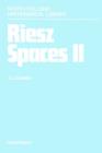 Riesz Spaces II - eBook