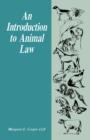 An Introduction to Animal Law - eBook