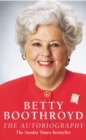 Betty Boothroyd Autobiography - Book