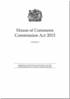 House of Commons Commission Act 2015 : Chapter 24 - Book
